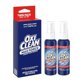OxiClean Max Force Laundry Stain Remover Spray, 12  Assorted Sizes , Styles 