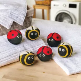 OH-DB-124 ARTIFACT Art Bug Wool Dryer Balls Set