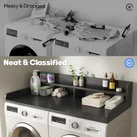XYJDGMJ-01 BIGPONPON Washer Dryer Countertop Shelf Laundry #2