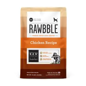 B08GQFRJ6X BIXBI Rawbble Dog Food Chicken Freeze Dried Raw
