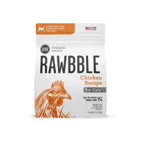 B0B3KJWTTH BIXBI Rawbble Freeze Dried Cat Food Chicken Recipe