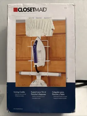 1216 CLOSETMAID Closet Maid Ironing Caddy Iron Board Hanger