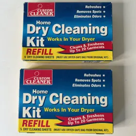 0898 CUSTOM CLEANER Cleaners Cleaning Refill Sheets Kit