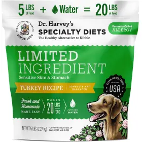 B08S36LHHH DR. HARVEYS Ingredient Dog Food Turkey Sensitive