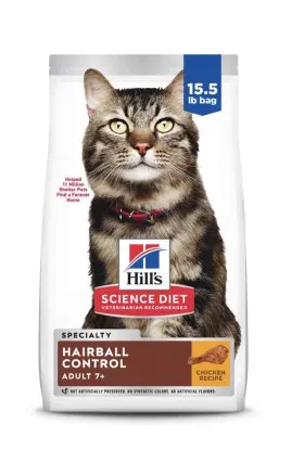 B003M5WNKU HILLS SCIENCE DIET Hairball Control Senior Cat B003M5WNKU HILLS SCIENCE DIET Hairball Control Senior Cat