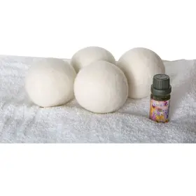 633125786087 LAURA ASHLEY Pack Wool Dryer Balls Lavender #2
