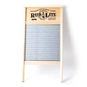 2072L LEHMANS Galvanized Steel Manual Washboard Rub Lite