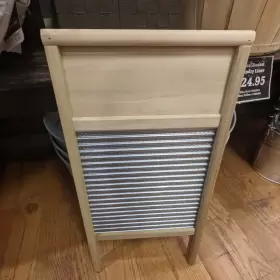 2133L LEHMANS Tin Manual Washboard Rub Dub Spiral Crimp #3