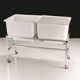 22378 LEHMANS Ultra Light Double Rinse Tubs