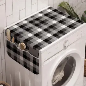 WMORG-97076 LUNARABLE Plaid Washing Organizer Repeating