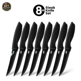 761681116090 LUX DECOR COLLECTION Steak Knives Set Steel 761681116090 LUX DECOR COLLECTION Steak Knives Set Steel