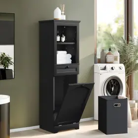 197839575592 MOASIS Tall Tilt Laundry Hamper Bathroom Storage