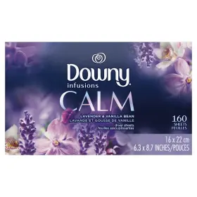 037000687504 AND Infusions Fabric Softener Dryer Sheets Calm