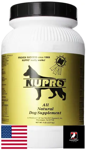 B000084EEC NUPRO Natural Dog Supplement Hair Skin Digestion