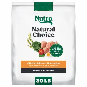 B00TQRK1DE NUTRO Natural Choice Senior Dog Food Chicken Rice