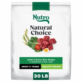 B00TQRL9NU NUTRO Natural Choice Healthy Dog Food Lamb Rice