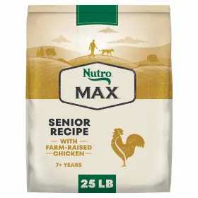 B0B9X16TYM NUTRO Senior Dog Food Farm Raised Chicken Bag