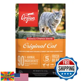 B01I3IBQG2 ORIJEN Grain High Protein Cat Food