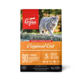 B01I3IUWHQ ORIJEN Grain High Protein Cat Food Bag