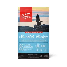B01N0R7V8D ORIJEN Fish Grain High Protein Dog Food Stages