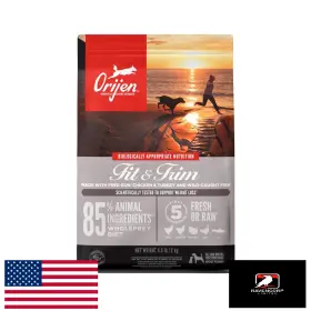 B0756QMZLJ ORIJEN Grain High Protein Dog Food Bag