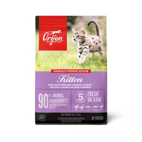 B09B4BDR4H ORIJEN Grain High Protein Cat Food Kitten Bag