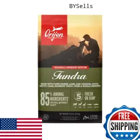 B09RY3CFD2 ORIJEN Tundra Grain High Protein Dog Food Bag