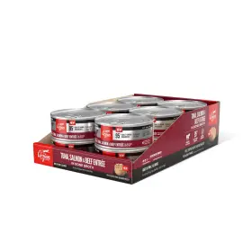 B0BWGTRMRY ORIJEN Pate Cat Food Bone Broth Tuna Salmon Beef