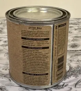 246701 OTTER WAX Heat Fabric Dressing Pint Waterproofing #3