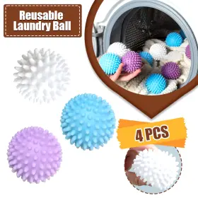 6.5CM RAPIDROO-SHOP Pvc Dryer Ball Laundry Washing Drying #2