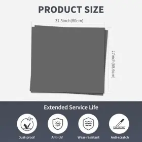 SPTNABVDRYERMAT31.5DARKGREY01 SPTNABV Washer Dryer Covers Top #3
