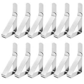 8541943930 T-ANTRIX Pack Tablecloth Clips Picnic Table Steel