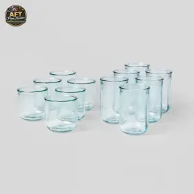 191908657653 THRESHOLD Glass Potomac Tumbler Set 191908657653 THRESHOLD Glass Potomac Tumbler Set