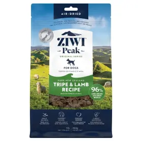 B06X92J77N ZIWI Peak Air Dried Dog Food Tripe Lamb Natural