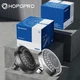 HOPOPRO 5-Mode High Pressure Shower Head - 4 Inch - Modern Matte Black 