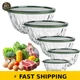 WhiteRhino Glass Mixing Bowls with Lids Set - 5 Pack