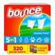 Bounce Fabric Softener Dryer Sheet Outdoor Fresh (2x160ct.) Total 320 Sheets Bounce Fabric Softener Dryer Sheet Outdoor Fresh (2x160ct.) Total 320 Sheets