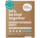 Kind Laundry Detergent Sheets with Stain-Fighting Enzymes - Plant 18 Count 