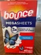 Bounce Wrinkle Guard Mega Sheet Outdoor Fresh 40 Sheets per Box