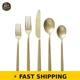 Better Homes & Gardens River 20-Piece Gold Flatware Set for 4