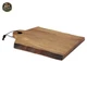 Rachael Ray 14" x 11" Reversible Cutting Board with Handle - Brown