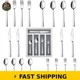 Walchoice 20-Piece Silverware Set with Organizer - Stainless Steel