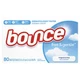 Bounce Free & Gentle Dryer Sheets Unscented 80 Count Hypoallergenic