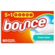 Bounce Fabric Softener Dryer Sheets, 80 Count, Fresh Linen