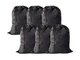 YETHAN Extra Large Laundry Bag 6 Pack, Travel Laundry Bags with Drawstring Cl...
