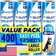 PetLovers Extra Sticky Floor Lint Roller Refills - 4 Pack, 400 Sheets