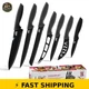 LDC Lux Decor 7-Piece Stainless Steel Kitchen Knife Set