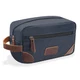 Wohlbege Men's Travel Toiletry Bag - Large Waterproof Organizer, 2 Blue 