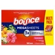 Bounce Mega Dryer Sheets, Paradise Blossom, 180 Count, 180 Count (Pack of 1) 