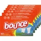 Bounce Dryer Sheets, Outdoor Fresh Scent, Orange, 160 Sheets Per Box, Carton Of